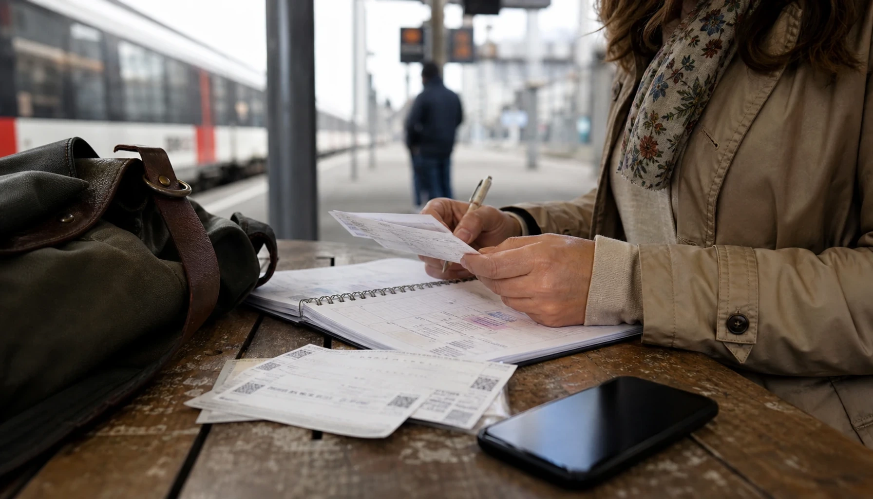 Visuel éditorial photoréaliste sur Billets SNCF du printemps 2026: les ventes sont ouvertes, rubrique Transports pour Voyagersolo