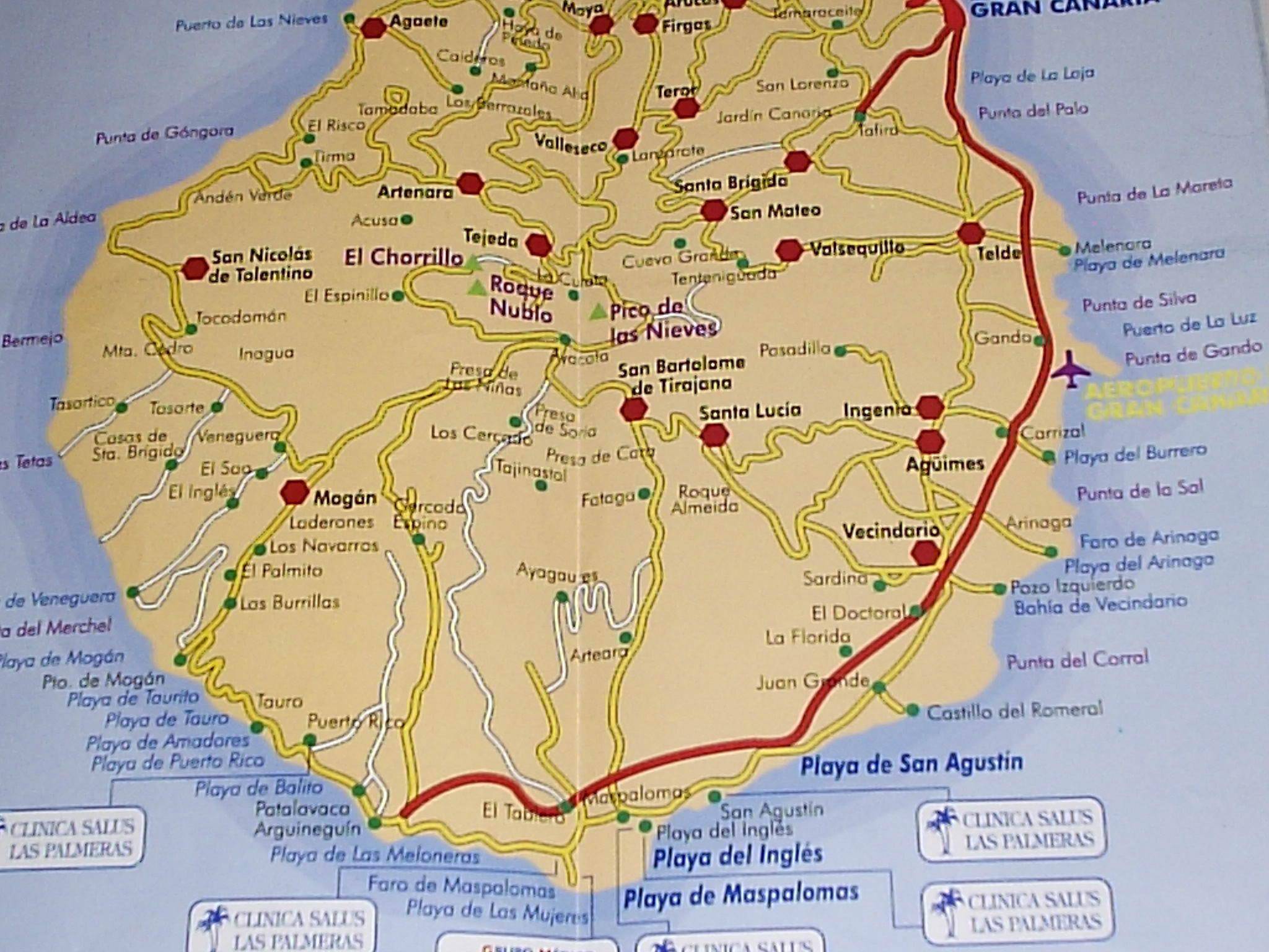 Gran Canaria Map 2 